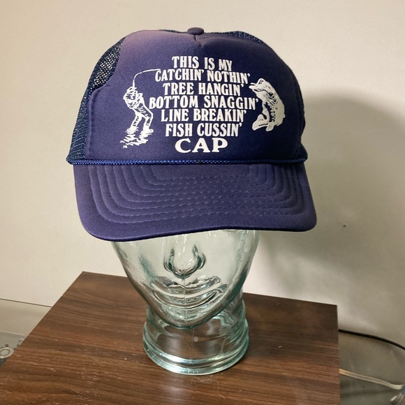 Accessories Vintage Fishing Trucker Cap Poshmark